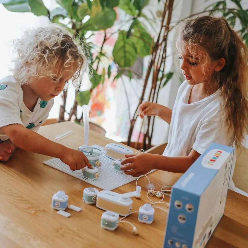 KIDYELEC Elektronik-Baukasten für Kinder – Starter 11 Teile