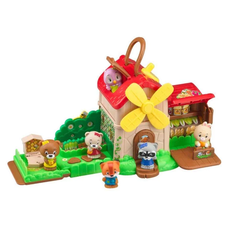 Spielset – Windmühle mit Garten & Häschen Sam