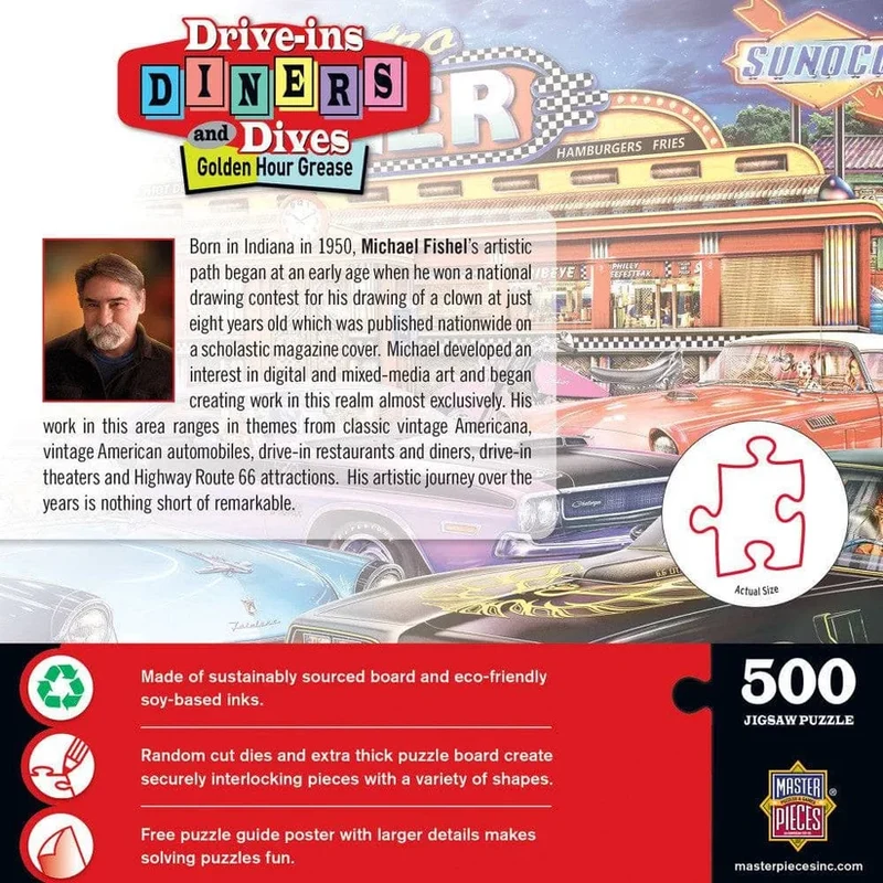 Drive-ins, Diners, and Dives - Golden Hour Grease, Michael Fishel (500pcs)