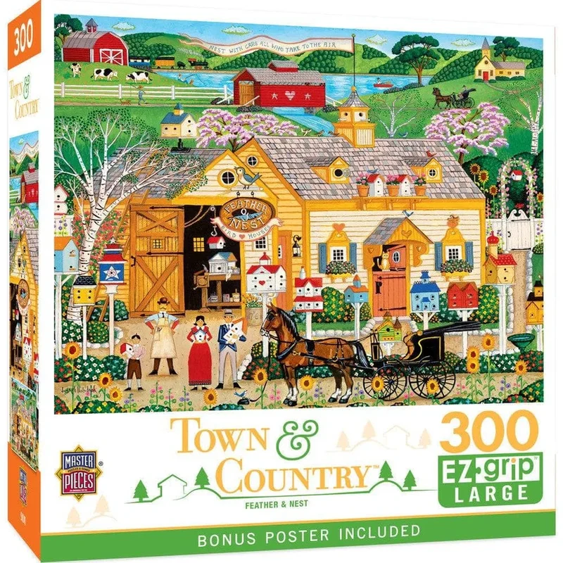 Town & Country - Feather & Nest (300pcs) (EZ Grip)