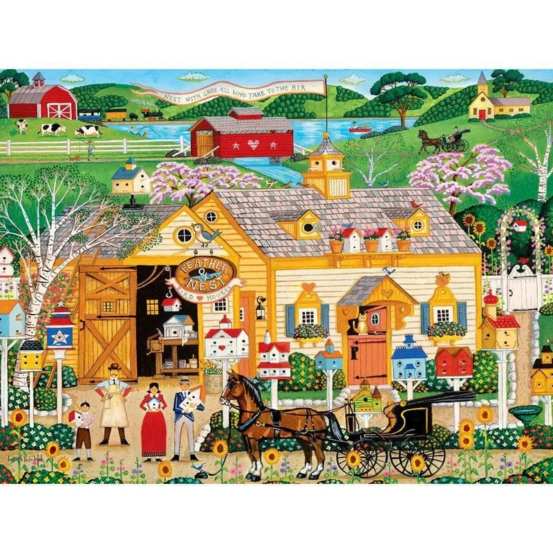 Town & Country - Feather & Nest (300pcs) (EZ Grip)