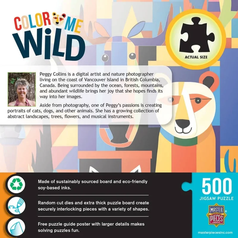 Color Me Wild - Guardians of the Rainbow Grove (500pcs)
