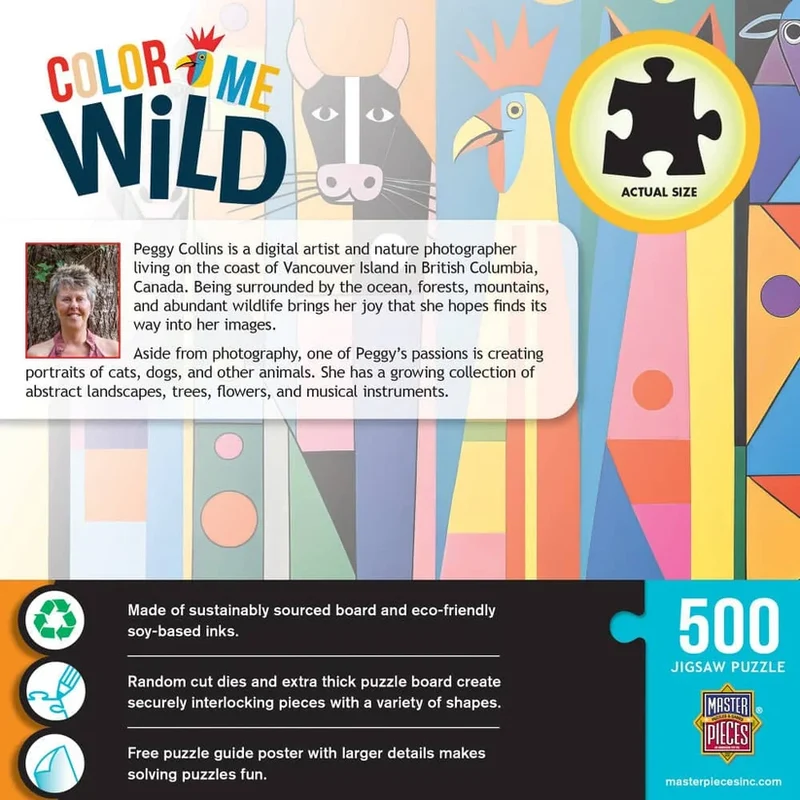 Color Me Wild - Fields of Color, Eyes of Wonder (500pcs)