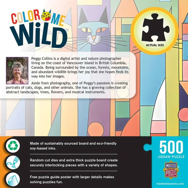 Color Me Wild - The Prowl Between Patterns (500pcs)