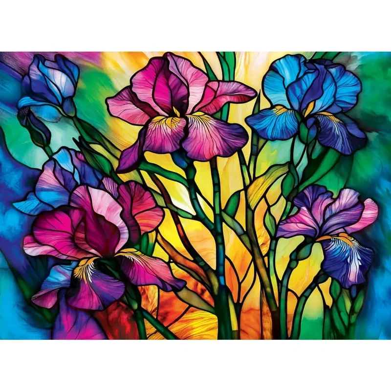 Stained Glass Multipack (4 x 500pcs)