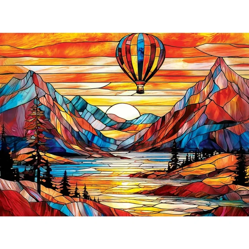 Stained Glass Multipack (4 x 500pcs)