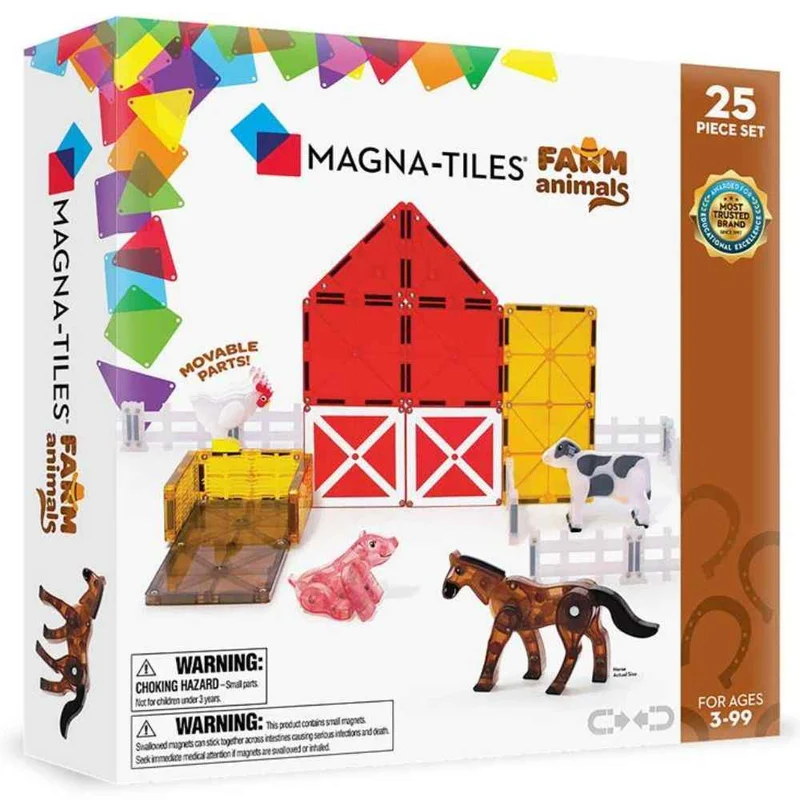Magnetklötze – Farm Animals 25 Teile