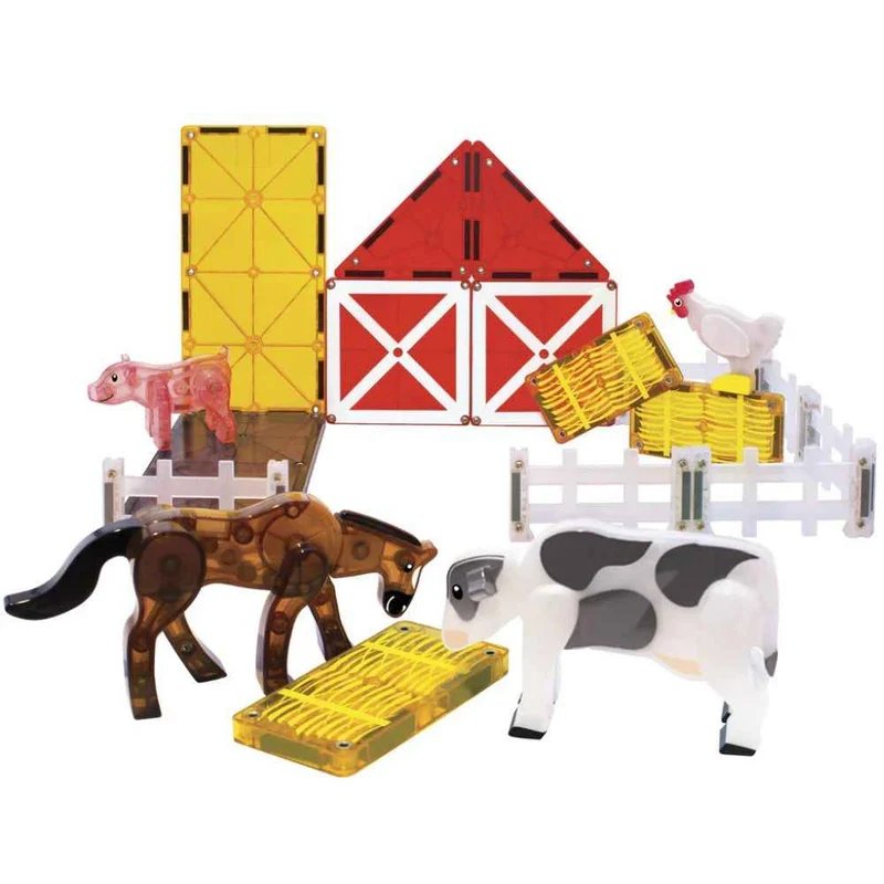 Magnetklötze – Farm Animals 25 Teile