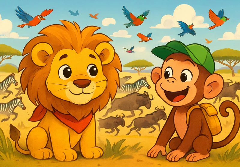 110858 Kinder - Buschi und Milo Puzzle