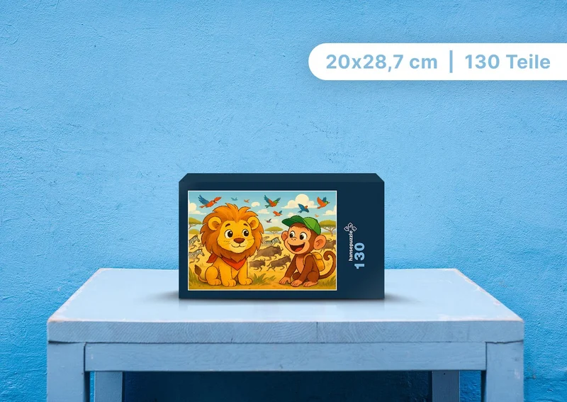 110858 Kinder - Buschi und Milo Puzzle