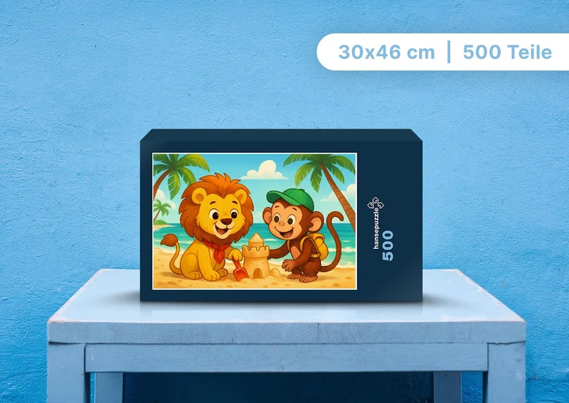 110853 Kinder - Buschi und Milo Puzzle