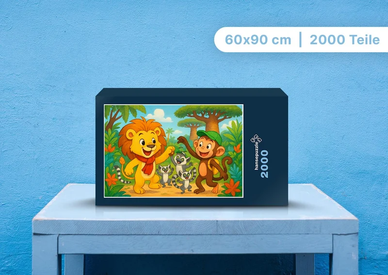 110848 Kinder - Buschi und Milo Puzzle