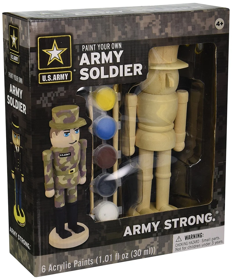 PFG- Army Soldier - Paint Your Own (PUZZLES FOR GOOD)