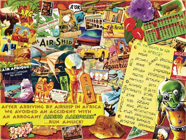 PFG- Hart Seek & Find: Oh, the Sights You'll See in Africa, Kate Ward Thacker & Bradley Bowden (PUZZLES FOR GOOD)