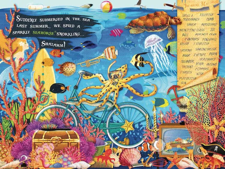 PFG- Hart Seek & Find: Undersea, Kate Ward Thacker & Bradley Bowden (PUZZLES FOR GOOD)