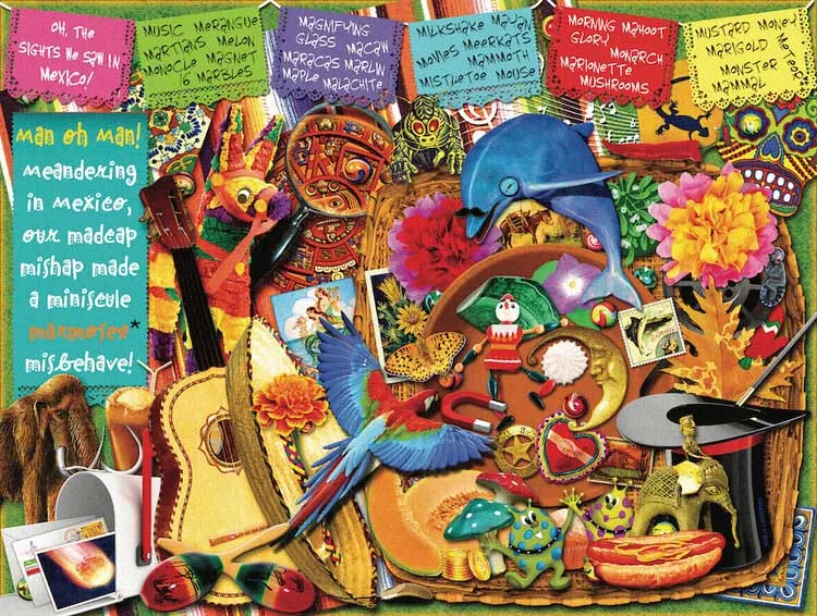PFG- Hart Seek & Find: Oh, the Sights You'll See in Mexico, Kate Ward Thacker & Bradley Bowden (PUZZLES FOR GOOD)