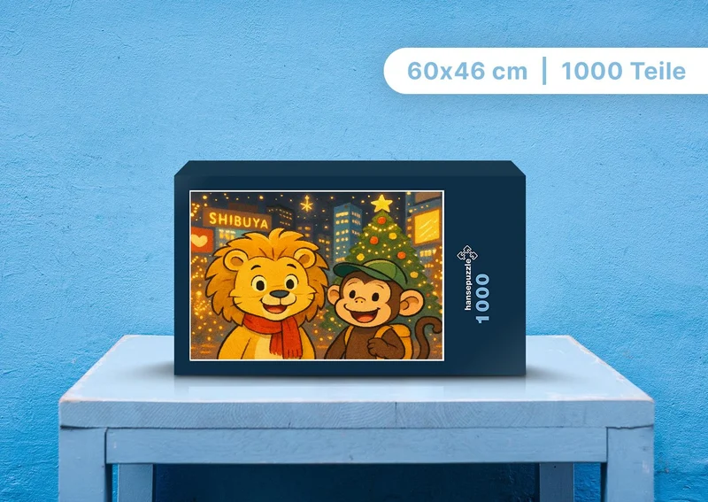 111053 Kinder - Buschi und Milo Puzzle
