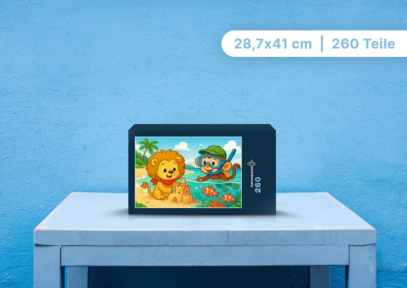 110923 Kinder - Buschi und Milo Puzzle