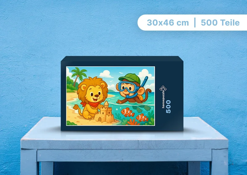 110923 Kinder - Buschi und Milo Puzzle