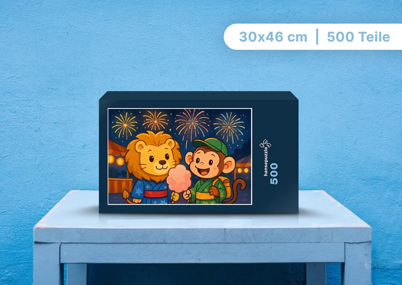 110918 Kinder - Buschi und Milo Puzzle