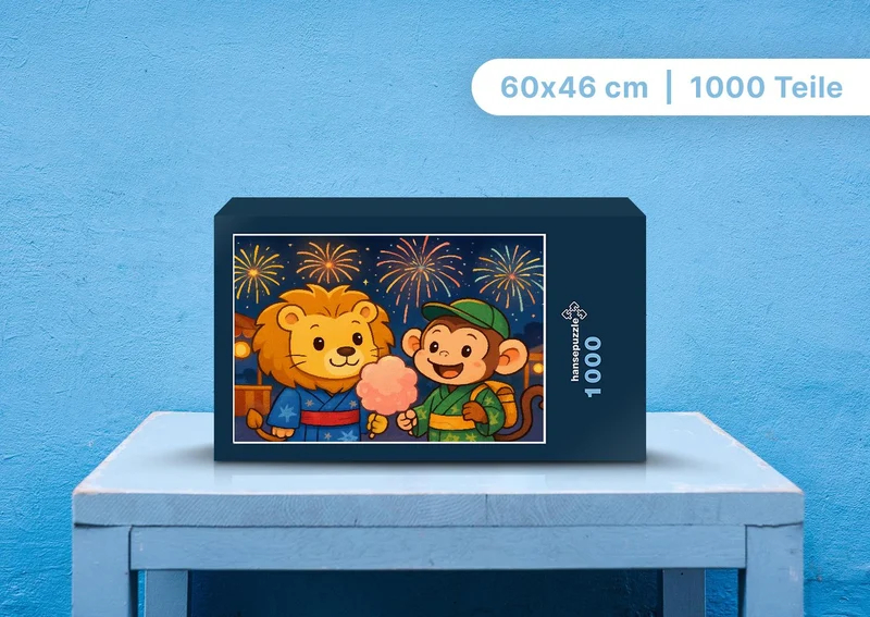 110918 Kinder - Buschi und Milo Puzzle