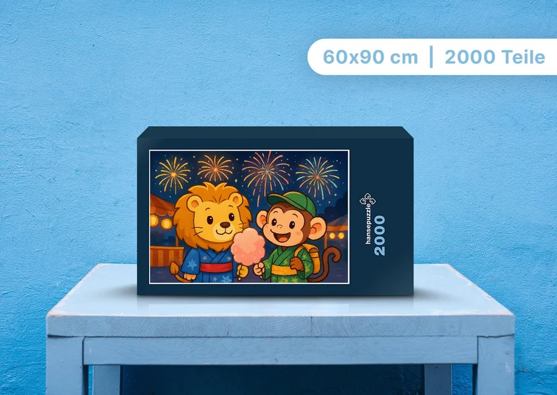 110918 Kinder - Buschi und Milo Puzzle