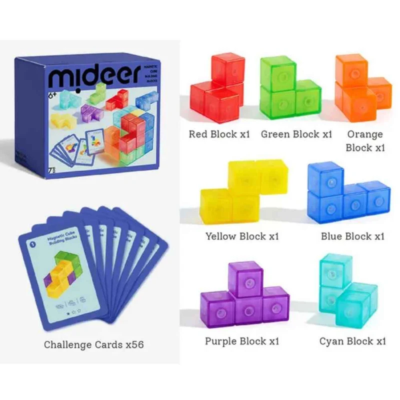 Magnetisches Logikspiel – Magnetwürfel mit Aufgaben