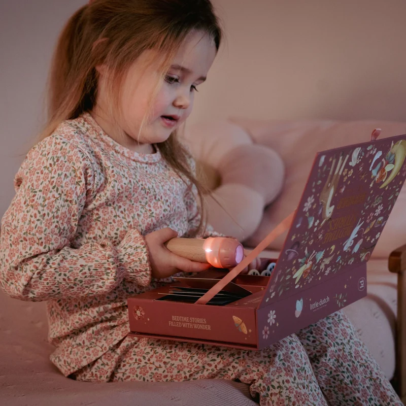 Geschichten-Projektor Taschenlampe – Rosa