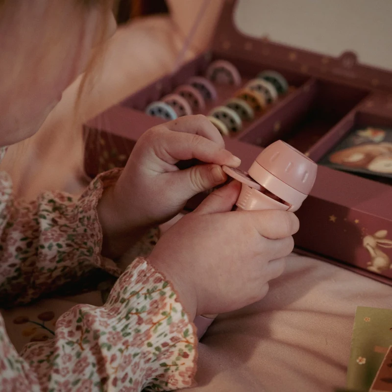 Geschichten-Projektor Taschenlampe – Rosa