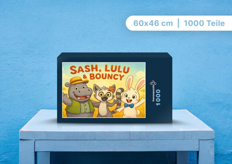 110533 Kinder - Sash, Lulu und Bouncy Puzzle
