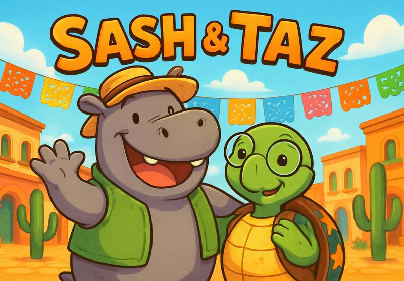 110688 Kinder - Sash und Taz Puzzle