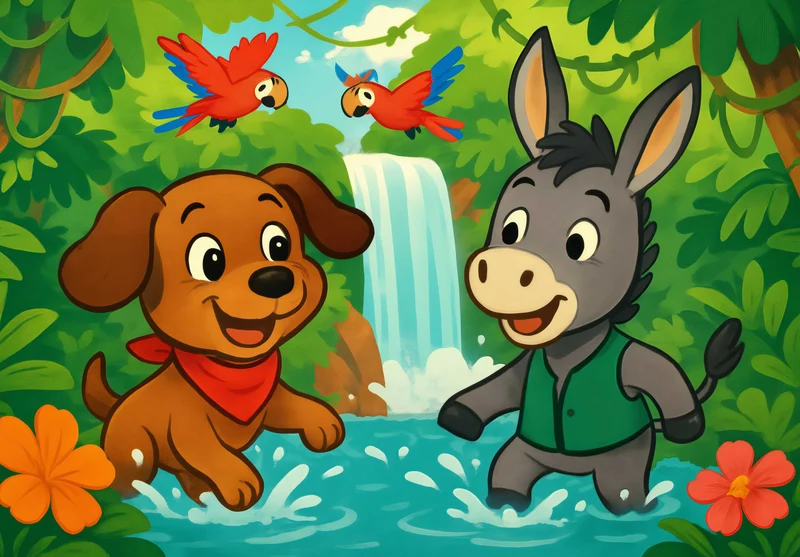110643 Kinder - Wuff und Huf Puzzle
