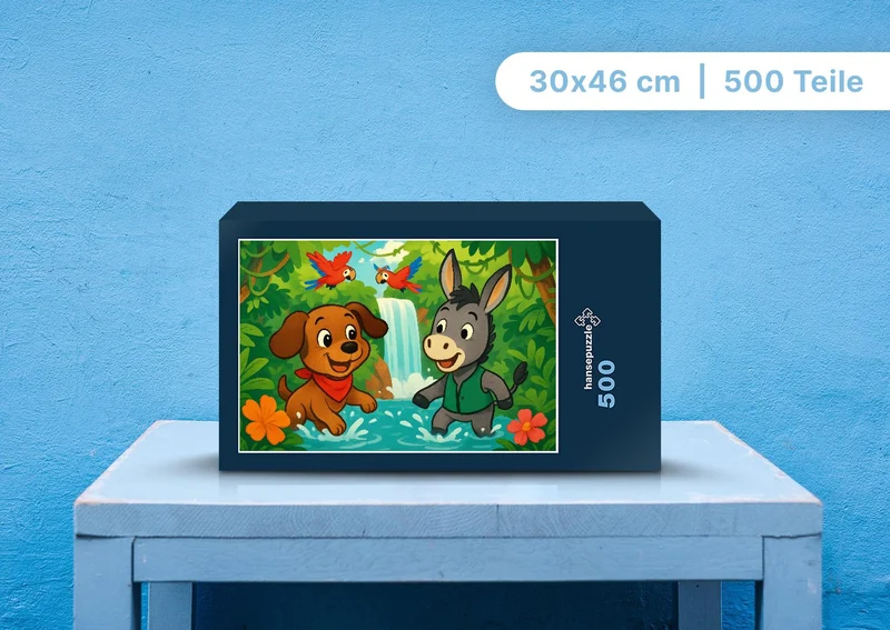 110643 Kinder - Wuff und Huf Puzzle