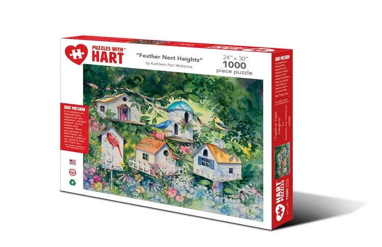 PFG- Hart Feather Nest Heights, Kathleen Parr McKenna (PUZZLES FOR GOOD)