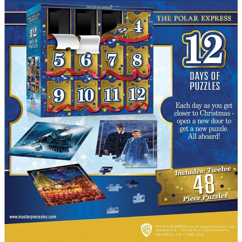 Polar Express 12 Days of Puzzles - Advent Calendar