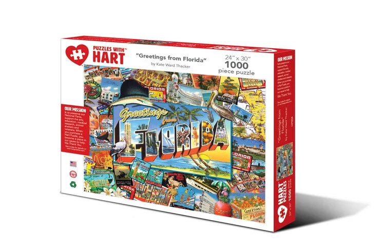 PFG- Hart Greetings from Florida, Kate Ward Thacker (UsageUsed – PUZZLES FOR GOOD)