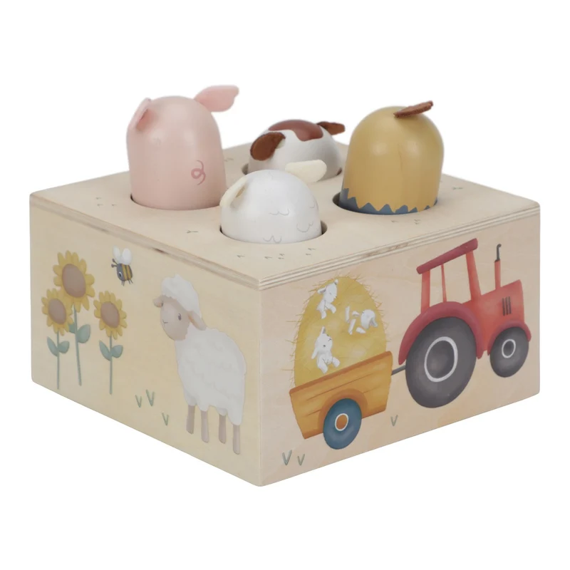 Holzspielzeug zum Aufklappen – Little Farm