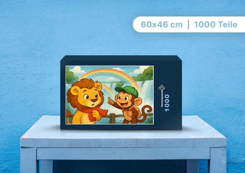 110843 Kinder - Buschi und Milo Puzzle