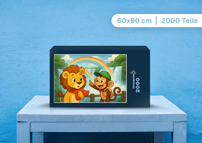 110843 Kinder - Buschi und Milo Puzzle