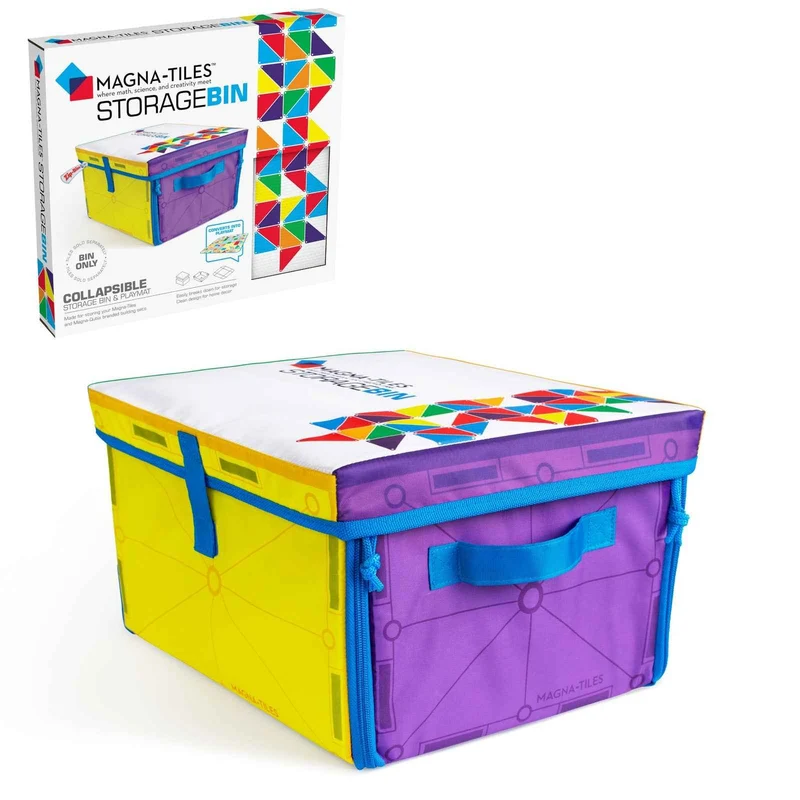 Kiste für Bausteine und interaktive Matte 2 in 1