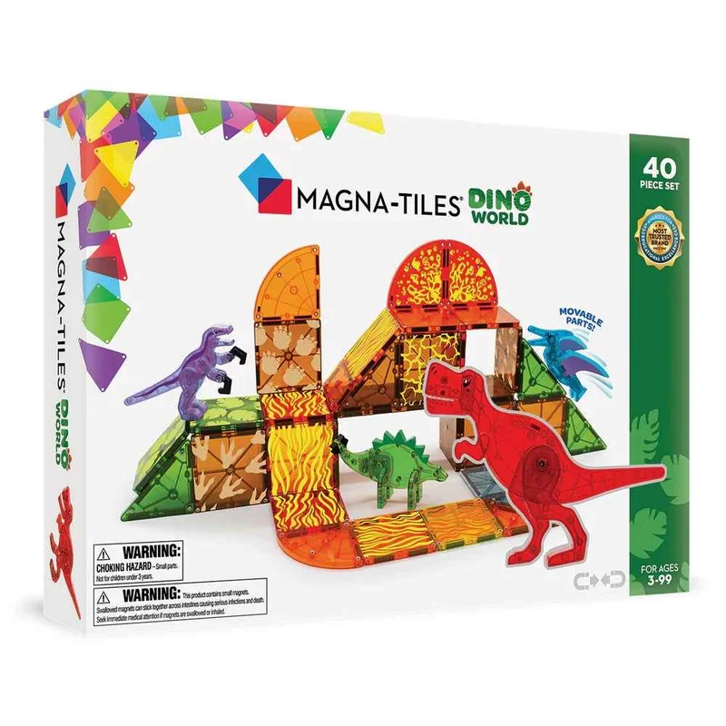 Magnetklötze – Dino World 40 Teile