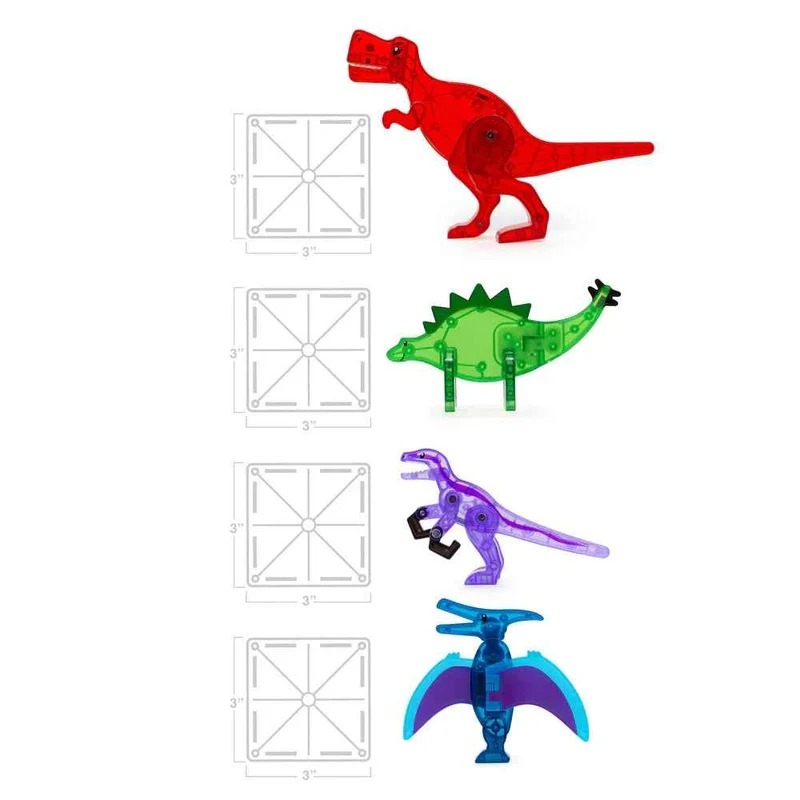 Magnetklötze – Dino World 40 Teile