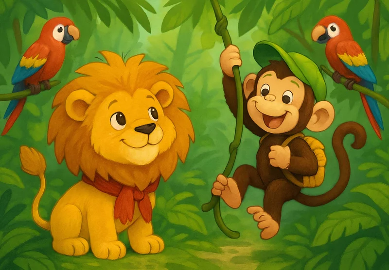 110838 Kinder - Buschi und Milo Puzzle