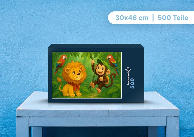 110838 Kinder - Buschi und Milo Puzzle
