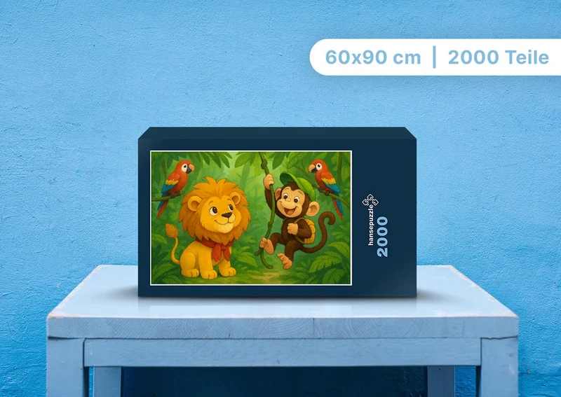 110838 Kinder - Buschi und Milo Puzzle