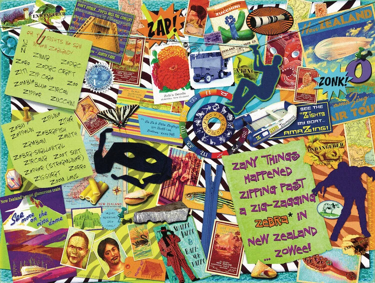 PFG- Hart Seek & Find: Oh, the Sights You'll See in New Zealand, Kate Ward Thacker & Bradley Bowdon (PUZZLES FOR GOOD)