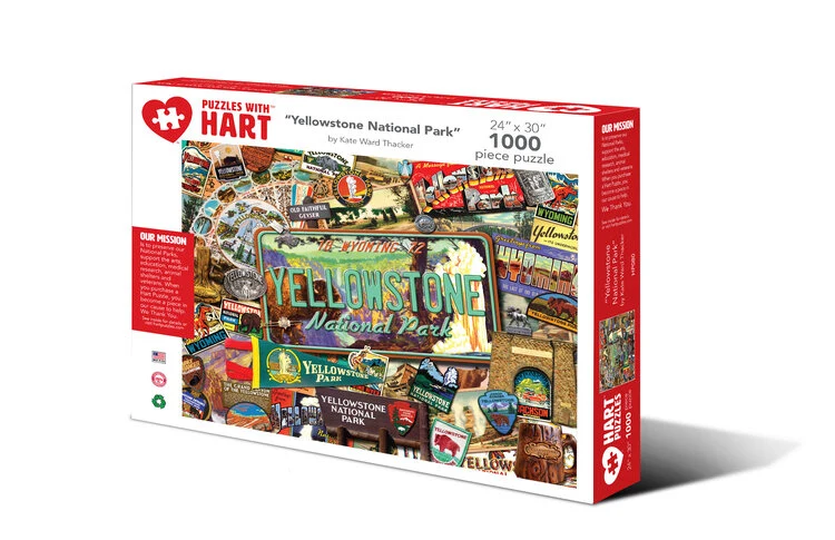 PFG- Hart Yellowstone National Park, Kate Ward Thacker (PUZZLES FOR GOOD)