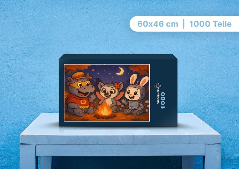 110473 Kinder - Sash, Lulu und Bouncy Puzzle