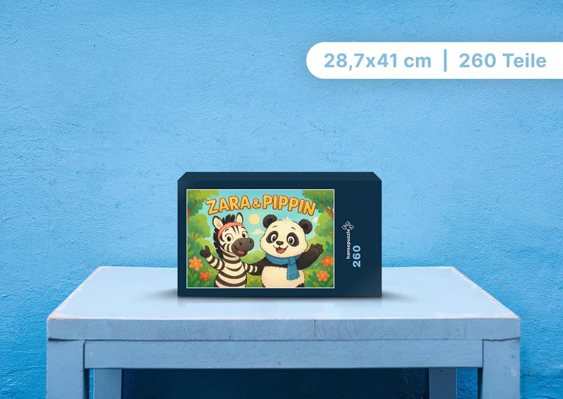 110408 Kinder - Zara und Pippin Puzzle