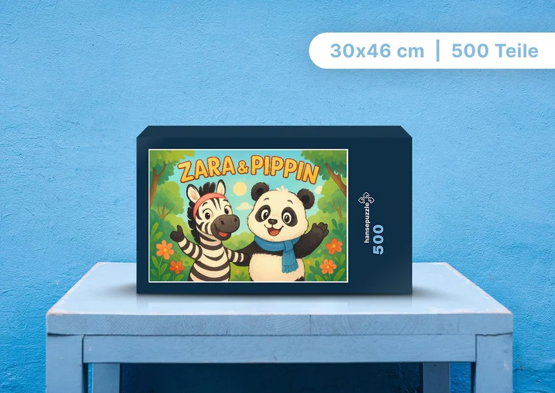 110408 Kinder - Zara und Pippin Puzzle